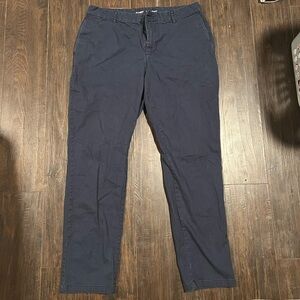 Old Navy Men's Dark Blue Chinos